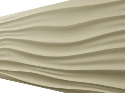 3d panel Jet Stream Armourcoat 3D model