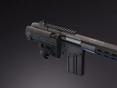 G3 R410 Stock Low-poly 3D model