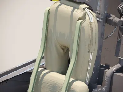 Mirage III Cockpit 3D model