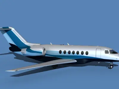 Hawker Siddley 4000 V10 3D model