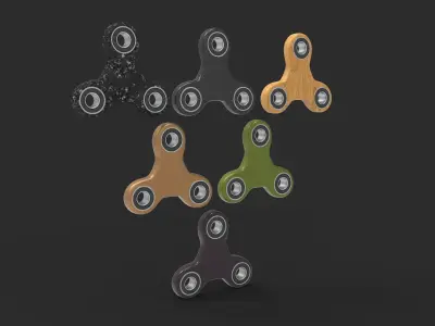 Hand Spinner 3D model