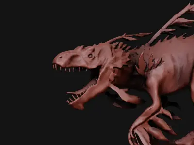 seaweed dragon 3D model