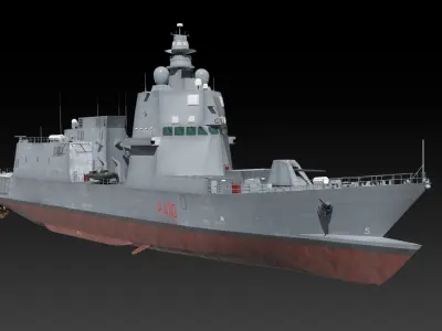 ITS Paolo Thaon di Revel Low-poly 3D model