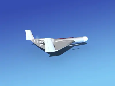 Harpy 1 UAV V02 3D model