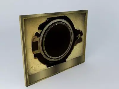 TITANIC Porthole 3rd Class 1912 Free 3D model