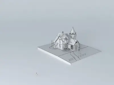 Charles Addams Renovation Free 3D model