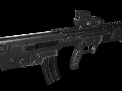 IWI Tavor X95 Low-poly 3D model