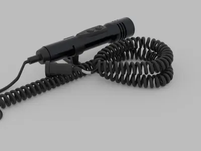 Haensch Stabmikrofon H2 3D model