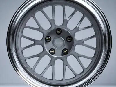 RAYS VOLK RACING 21A Low-poly 3D model