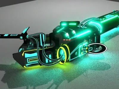 Erad Mashimo Low-poly 3D model