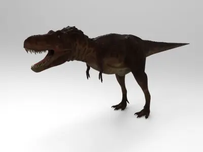 trex Dinosaur Low-poly 3D model