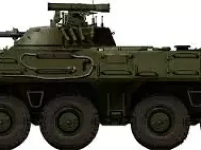 BTR 90 APC Soviet USSR GAZ 5923 Free 3D print model
