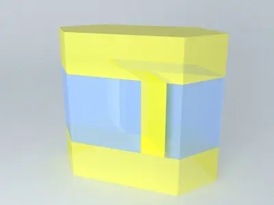 Interféromètre the Mach-Zender compact Free 3D model