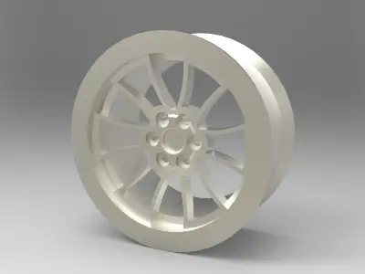 car rim  Free 3D model