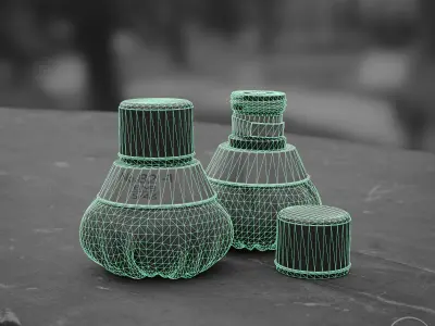 No 82 Gammon Bomb Low-poly 3D model