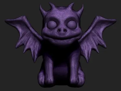 Dragon demon 3D model
