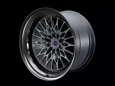 Brixton Forged HS1 Circuit 3pc Low-poly 3D model