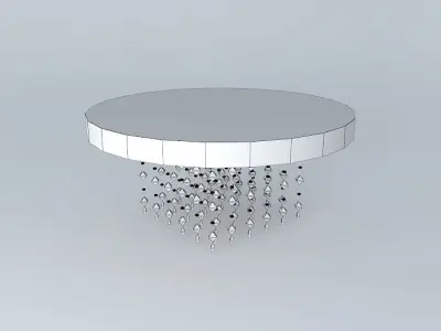 Crystal Pendant Free 3D model