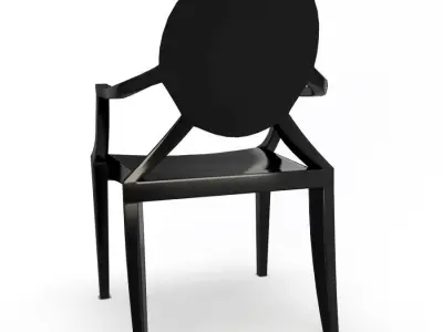Ghost Chair Starck Free 3D model