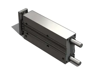 Cilindro SMC 12MGPL40200Z000 Cylinder 3D model