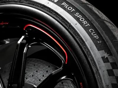 MICHELIN Pilot Sport CUP 2 285 30 ZR20 3D model