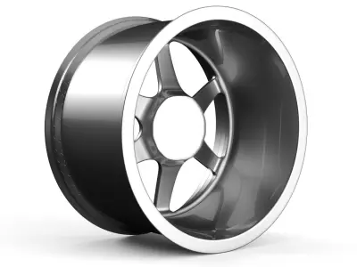 Cosmis XT-006R wheels 3D model