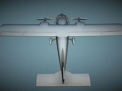 Partenavia P-68C Victor - 3D Printable Model 3D print model