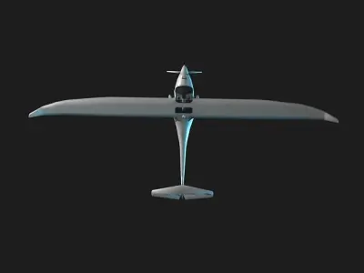 Pipistrel sinus Low-poly 3D model