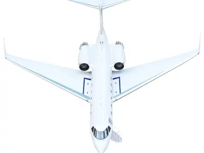 Aircraft G400 3D model