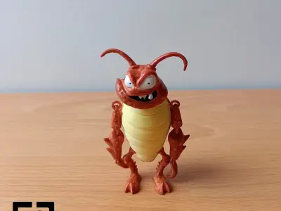 CUCARACHA ARTICULADA 3D print model
