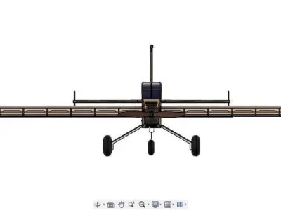 SS RC Plane 1 3D model