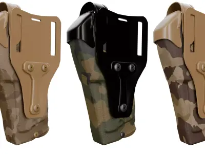 Safariland 6392RDS Holster Cameo PBR 3D model