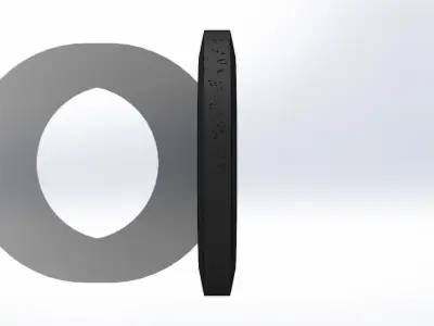 Vedacao SKF TFL 505 Seal 3D model