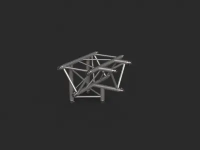 Triangular Truss A 40T K8 3D model