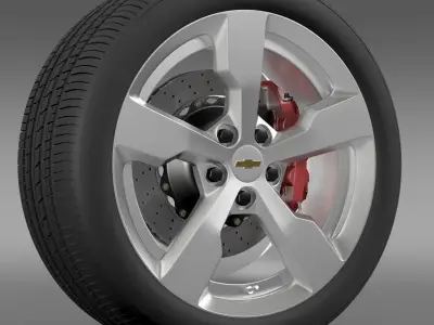 Chevrolet Volt wheel 3D model