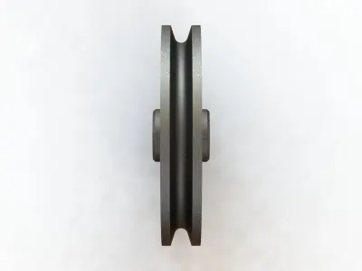 Polia para Cabo de Aco Steel Cable Pulley dia 133 x 23 mm 3D model