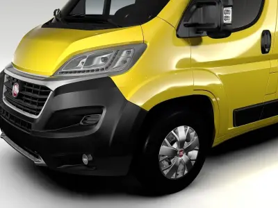 Fiat Ducato Van L3H3 2017 3D model