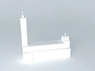 Christs Resurrection Church Free 3D model