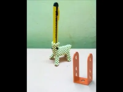 Bearing Block - Meccano Part Free 3D model