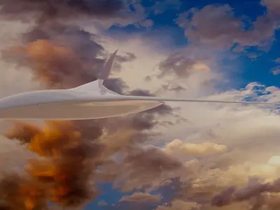 BWB Gleich Drone 3D model