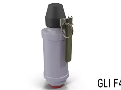 GLI F4 Grenade 3D model