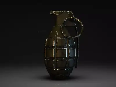 Hand Gernade 3D model