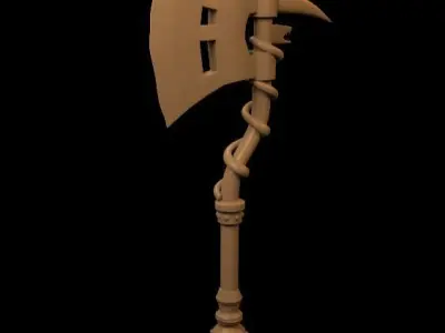 kuladhi axe Free 3D model