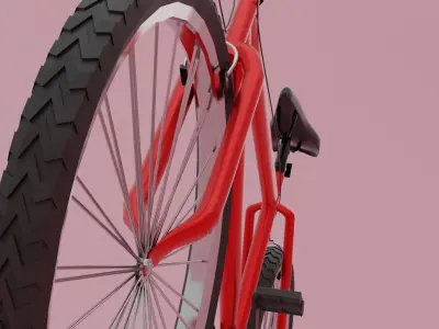  Mountain bike 3D model