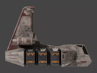 Sienar-Chall Utilipede Transport - Star Wars 3D model