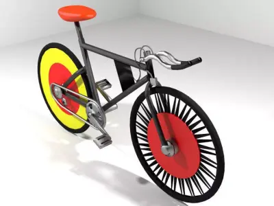 Bicycle - Track 3D model
