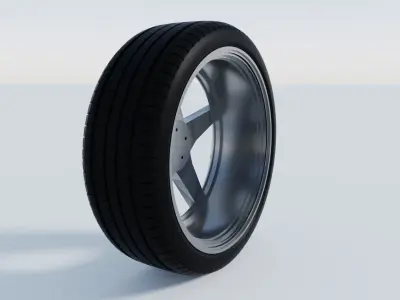 Mercedes-Benz AMG Wheel 3D model