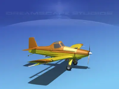 EMB-202 Cropduster V03 3D model