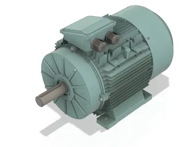 3 Phase AC induction motors - Frame size 160M 3D model