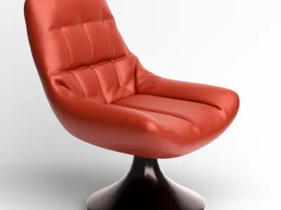 leather chair Free 3D model buy